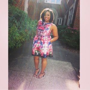 Liz Claiborne Floral Print Dress